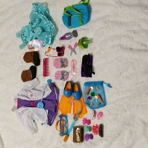 American Girl Doll/My Life As Accessory Bundle